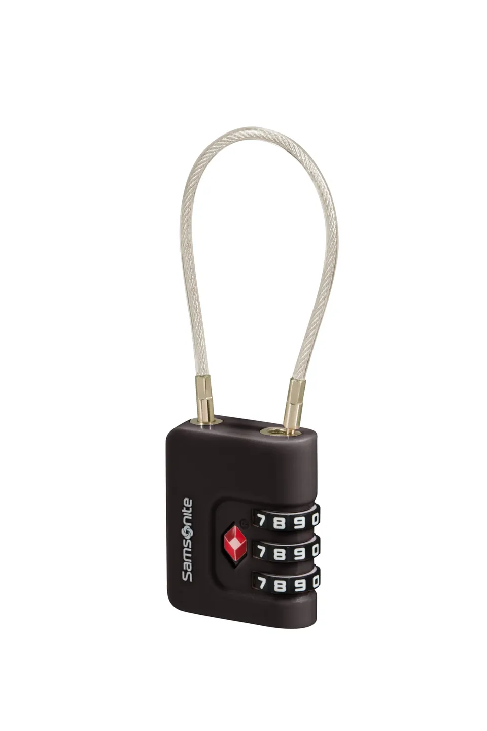 samsonite-ta-revolution-cadenas-c-ble-tsa-3-chiffres-pour-valises-et-sacs-noir image 1