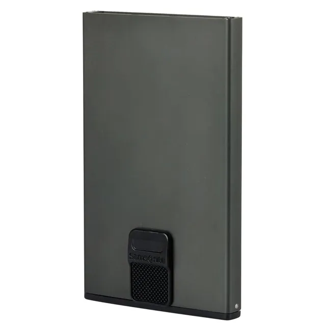samsonite-alu-fit-slg-tui-de-cartes-coulissant-10-2-cm-protection-rfid-nfc-struc image 1