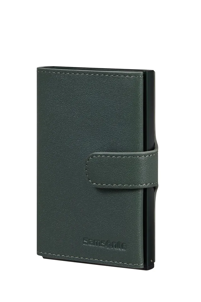 samsonite-alu-fit-slg-portefeuille-coulissant-anti-rfid-10-2-cm-8-cartes-vert-iv image 1