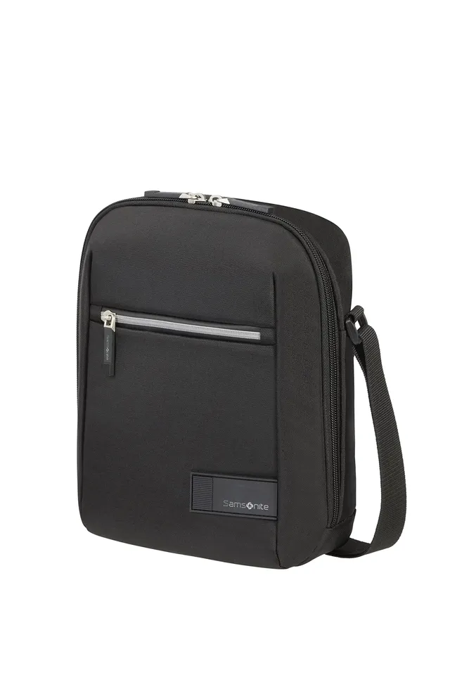 samsonite-litepoint-sac-bandouli-re-9-7-pouces-4-5-l-100-tissu-recycl-pet-fermet image 1