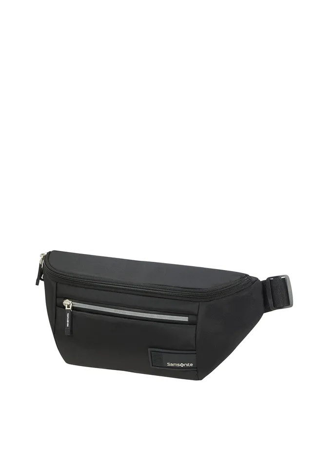samsonite-litepoint-sac-banane-34-cm-3-l-noir-unisexe-tissu-100-recycl-zip-r-fl- image 1