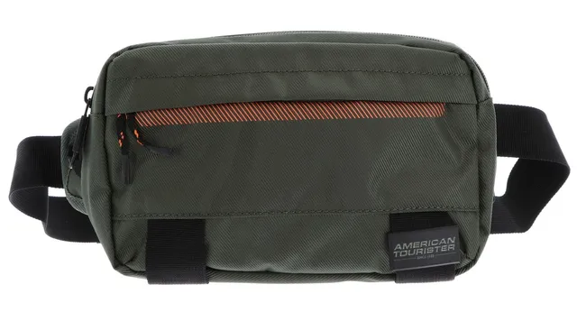 american-tourister-urban-track-sac-bandouli-re-26-cm-3-4-l-kaki-fonc-poche-airpo image 1