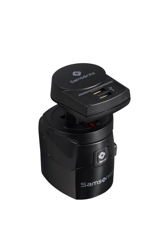 samsonite-travel-accessoires-world-adapter-pro-3-p-usb-adaptateur-de-voyage-univ image 1
