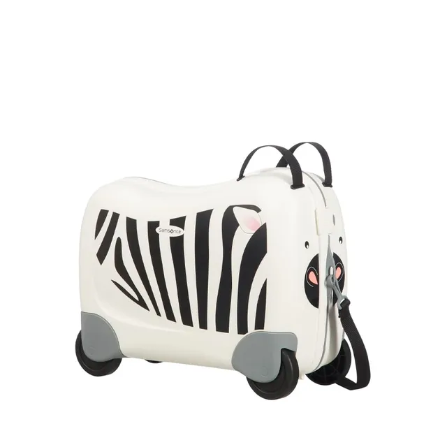 samsonite-dream-rider-kindergeck-valise-enfant-chevauchable-51-cm-28-l-zebra-zen image 1