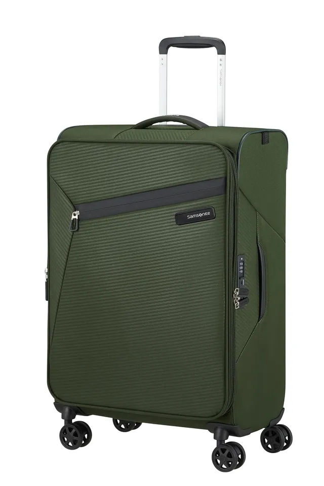 samsonite-litebeam-spinner-m-extensible-66-cm-valise-souple-l-g-re-67-73-l-4-rou image 1