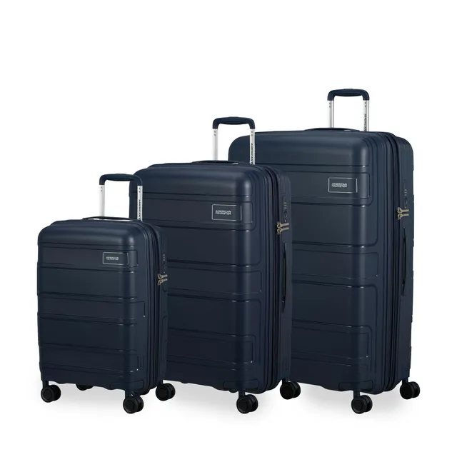 american-tourister-skymax-ensemble-de-3-valises-spinner-extensibles-s-m-l-verrou image 1