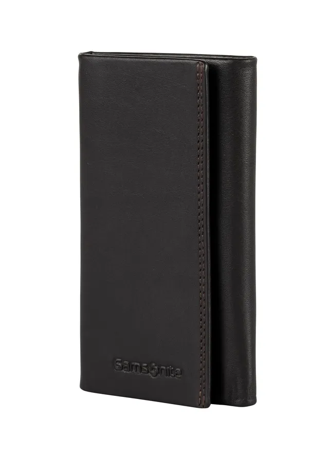 samsonite-attack-2-slg-tui-cl-s-en-cuir-de-vachette-pleine-fleur-13-cm-8-porte-c image 1