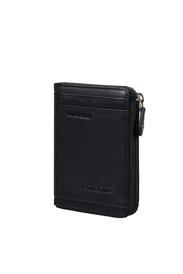 samsonite-attack-2-slg-portefeuille-homme-10-8-cm-cuir-de-vachette-protection-rf image 1