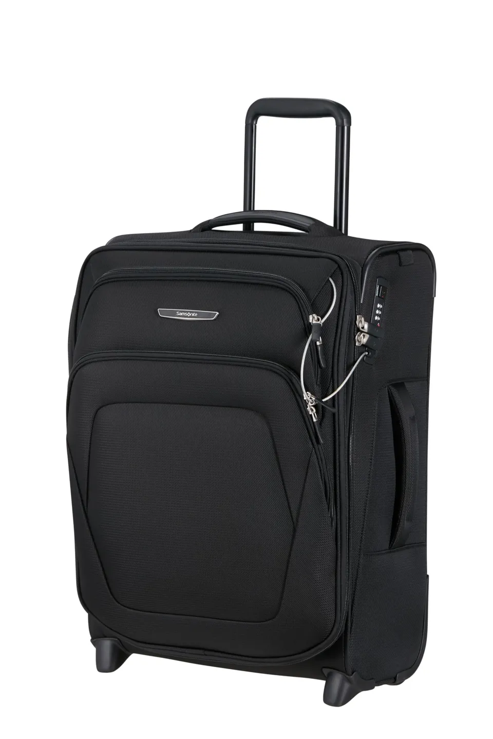 samsonite-spark-sng-eco-upright-55-extensible-valise-cabine-souple-2-roues-55x40 image 1