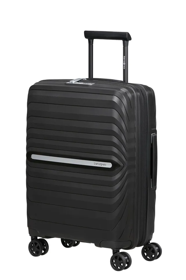 samsonite-neo-flux-spinner-s-extensible-55-cm-39-45-l-polypropyl-ne-noir-serrure image 1