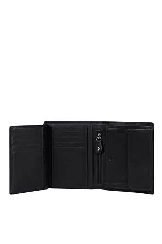 samsonite-attack-2-slg-portefeuille-en-cuir-de-vachette-pleine-12-8-cm-noir-prot image 6