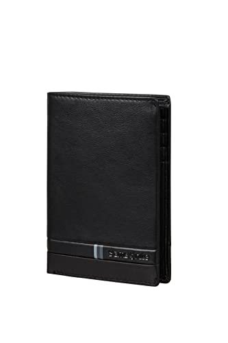 samsonite-flagged-slg-portefeuille-homme-noir-12-6-cm-porte-cartes-fin-avec-prot image 5