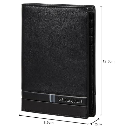 samsonite-flagged-slg-portefeuille-homme-noir-12-6-cm-porte-cartes-fin-avec-prot image 8