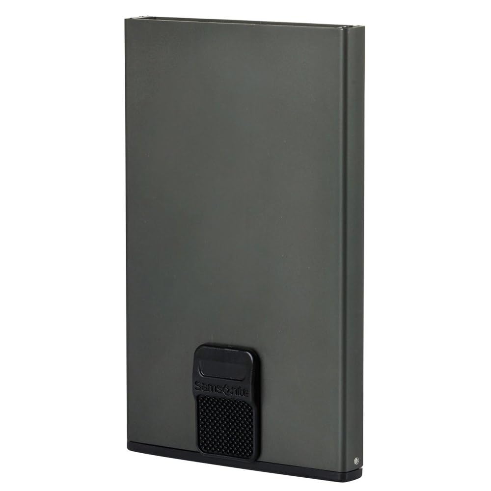 samsonite-alu-fit-slg-tui-de-cartes-coulissant-10-2-cm-protection-rfid-nfc-struc image 1
