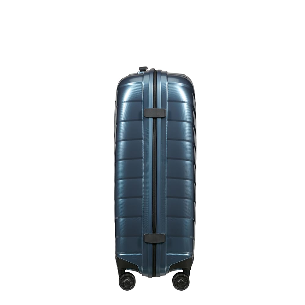 samsonite-attrix-spinner-m-69-cm-valise-moyenne-rigide-73-l-en-roxkin-bleu-acier image 3