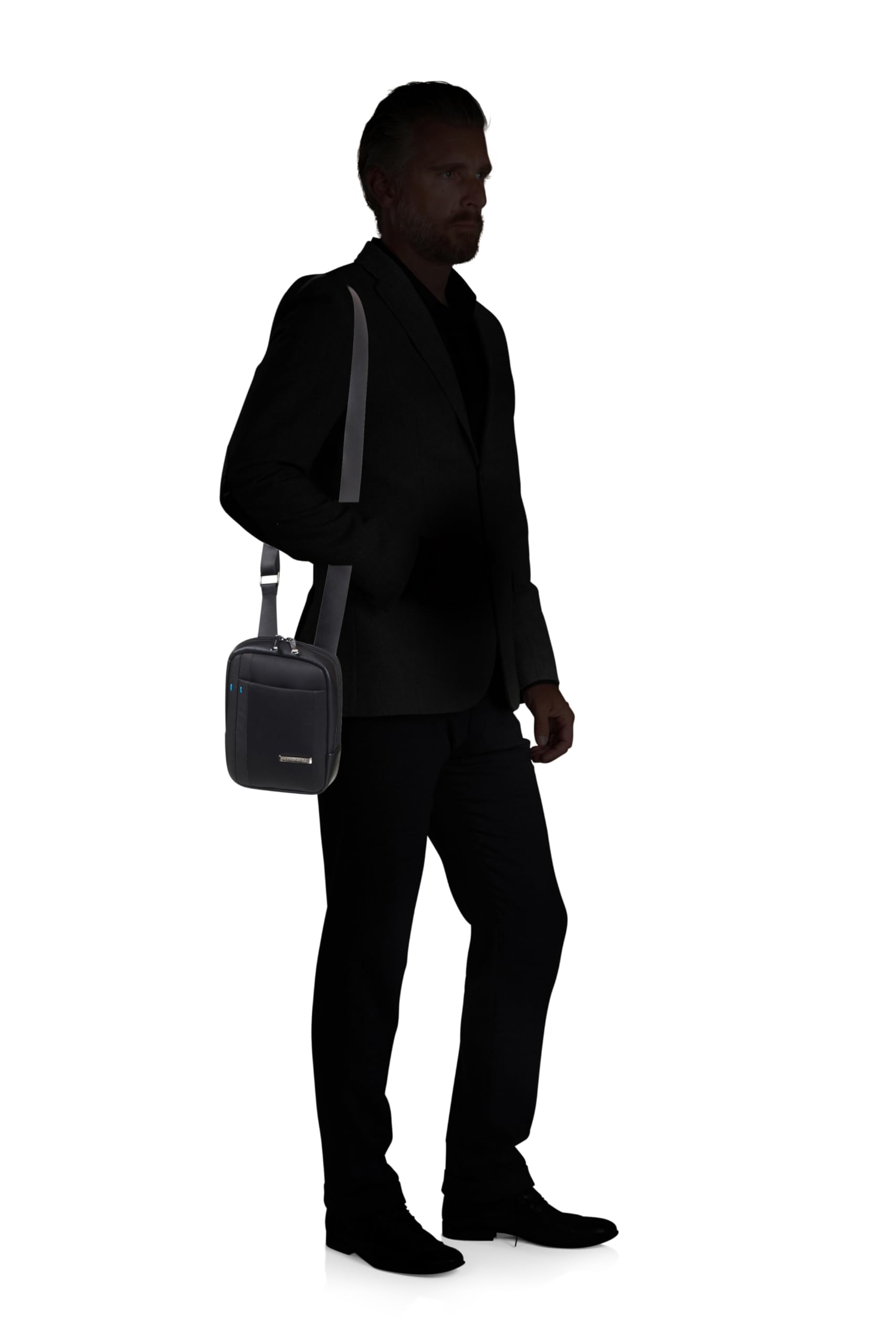samsonite-spectrolite-3-0-sac-bandouli-re-homme-2-l-noir-compartiment-tablette-7 image 7