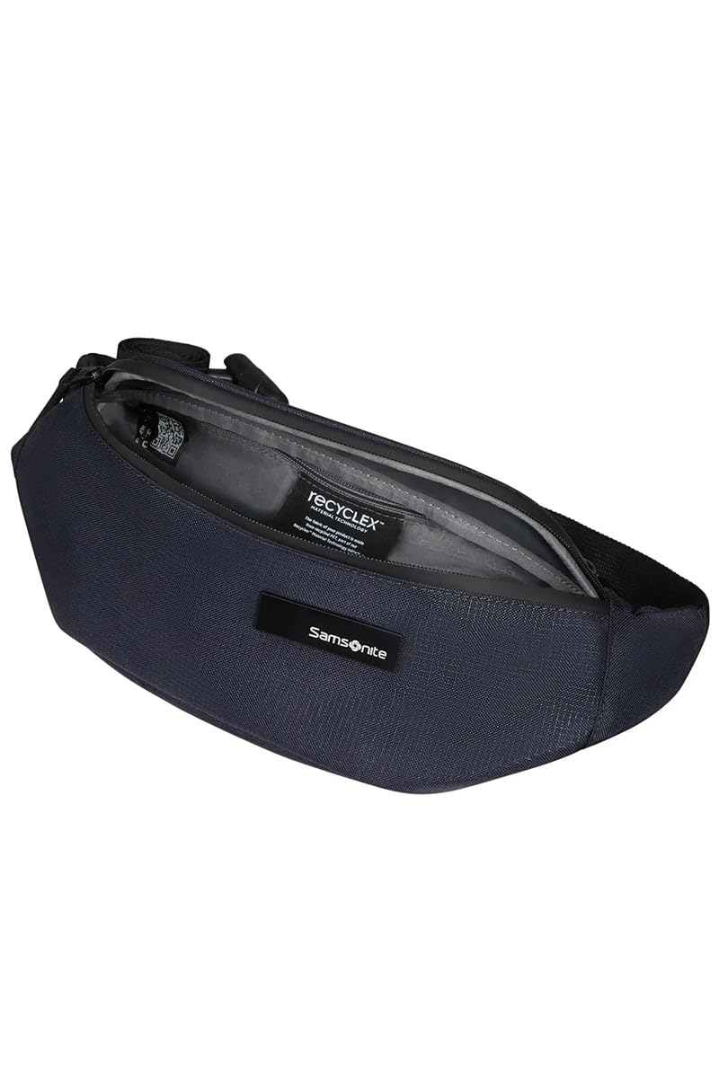samsonite-roader-sac-banane-31-cm-3-l-bleu-fonc-dark-blue-polyester-recycl-recyc image 6