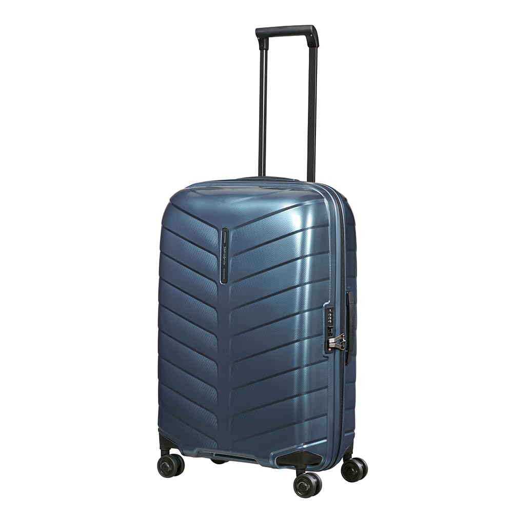 samsonite-attrix-spinner-m-69-cm-valise-moyenne-rigide-73-l-en-roxkin-bleu-acier image 5