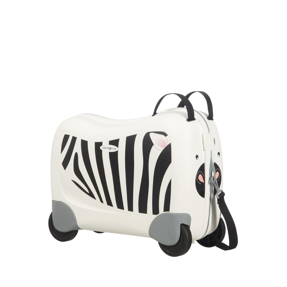 samsonite-dream-rider-kindergeck-valise-enfant-chevauchable-51-cm-28-l-zebra-zen image 1