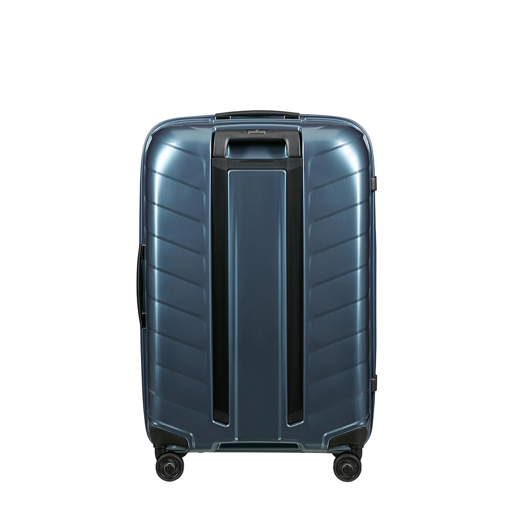 samsonite-attrix-spinner-m-69-cm-valise-moyenne-rigide-73-l-en-roxkin-bleu-acier image 2