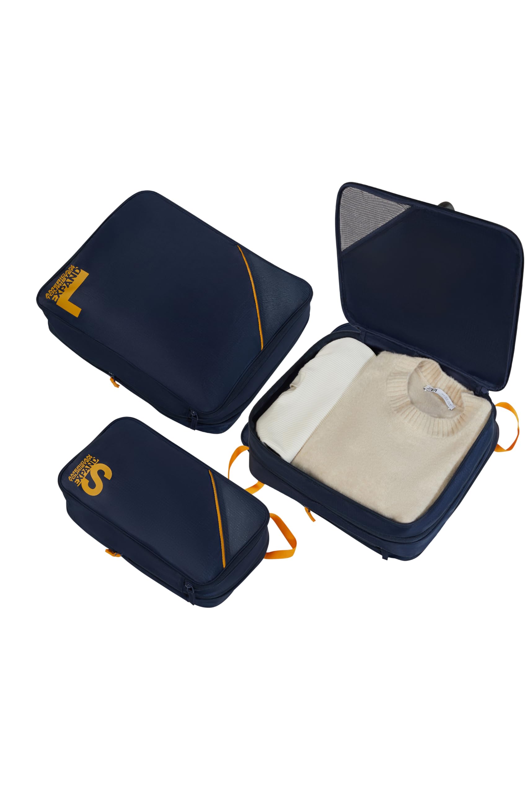 american-tourister-set-de-cubes-de-rangement-3-pi-ces-organisateur-de-valise-ext image 2