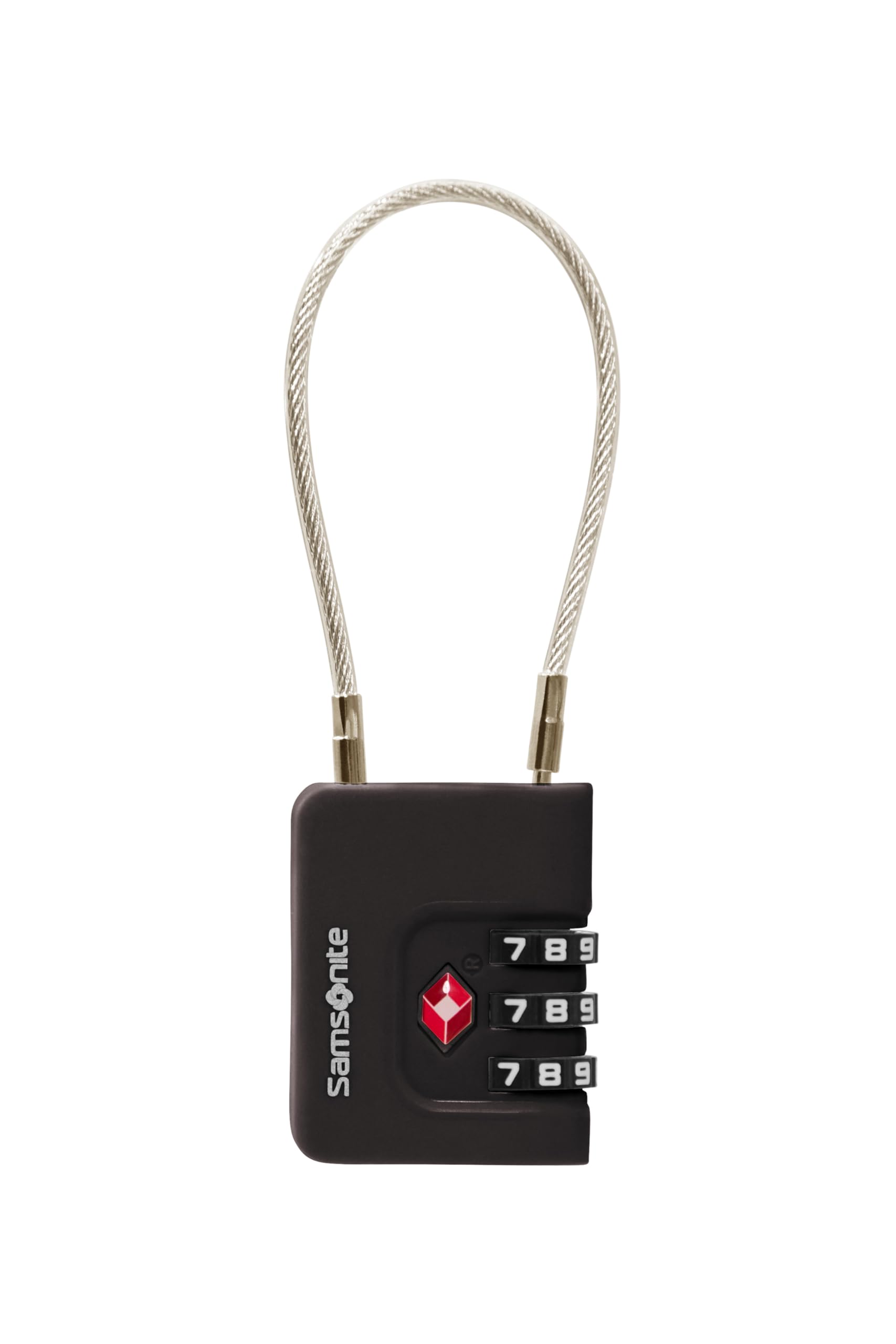 samsonite-ta-revolution-cadenas-c-ble-tsa-3-chiffres-pour-valises-et-sacs-noir image 2