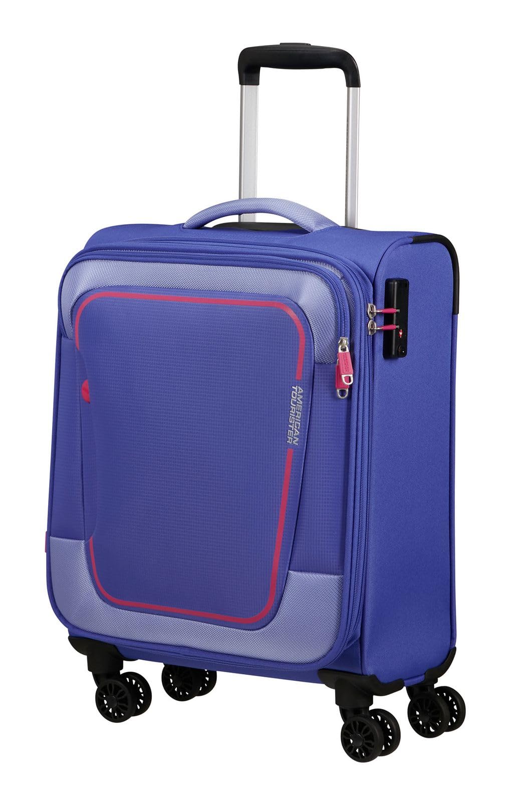 american-tourister-pulsonic-spinner-s-55-cm-extensible-bagage-main-cabine-40-5-4 image 2