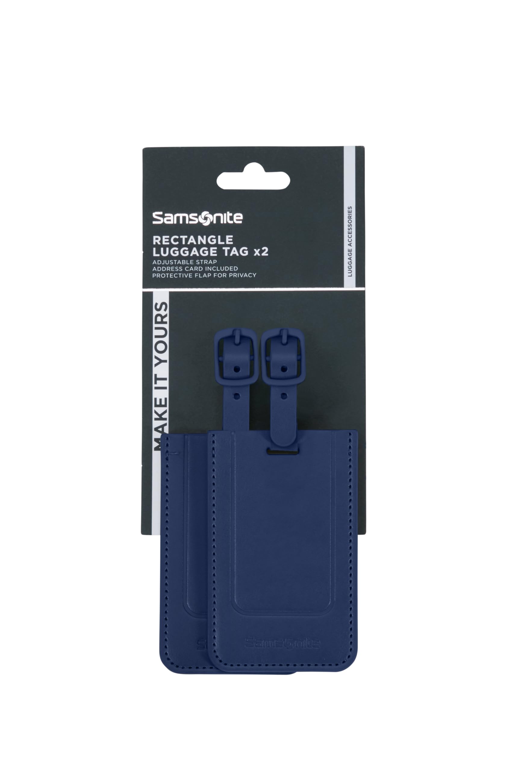 samsonite-ta-revolution-lot-de-2-tiquettes-bagages-bleu-minuit-sangle-ajustable- image 4