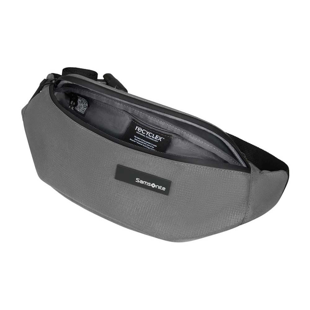 samsonite-roader-sac-banane-sac-hanche-31-cm-3-l-gris-drifter-mat-riaux-recycl-s image 3