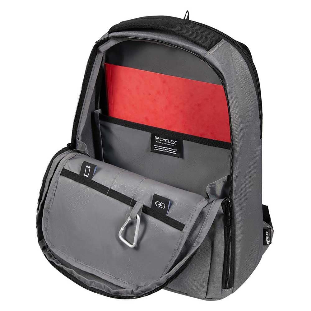 samsonite-roader-sac-dos-ordinateur-portable-14-pouces-42-cm-17-l-gris-drifter-g image 3