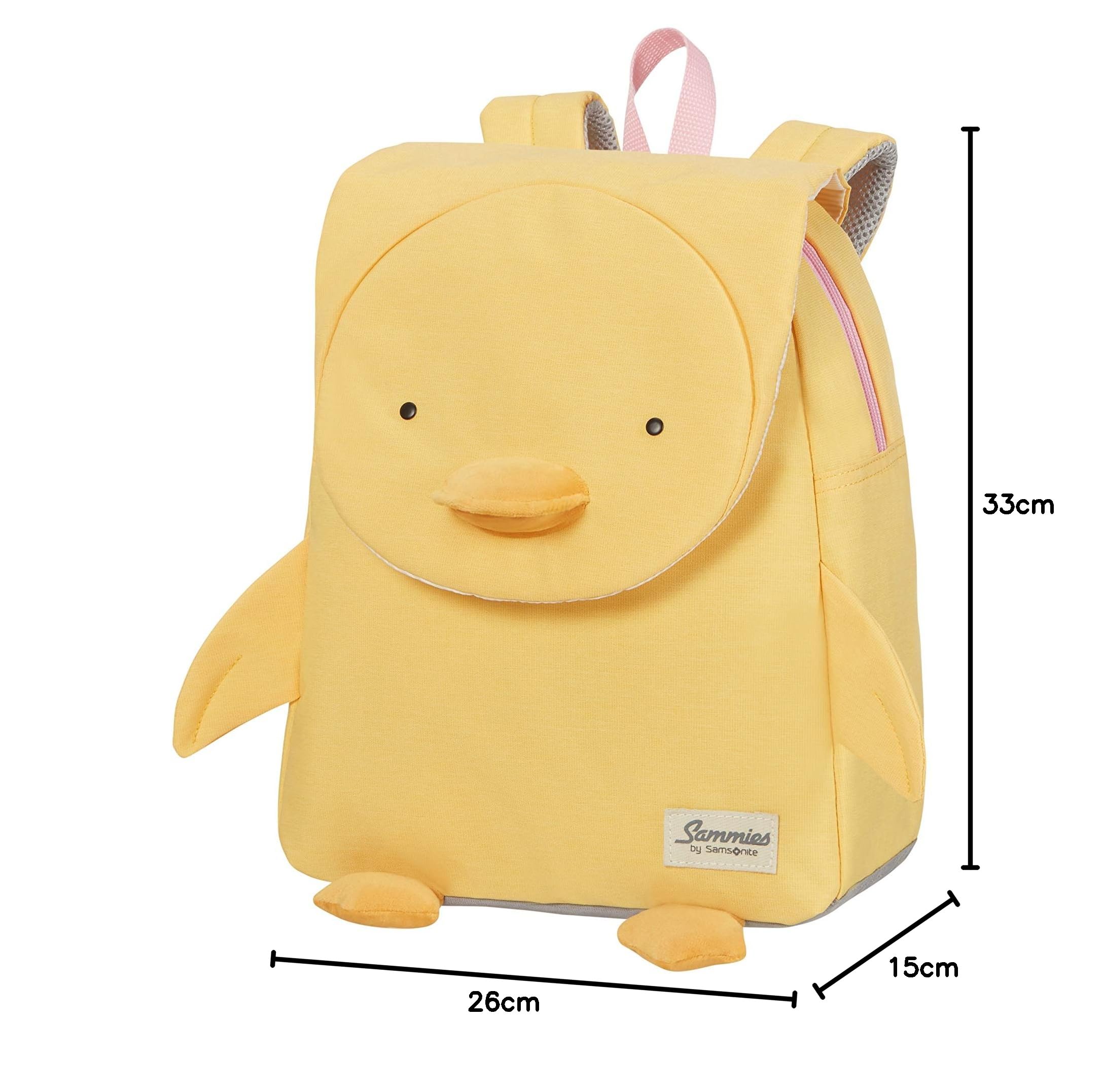 samsonite-happy-sammies-sac-dos-enfant-tissu-recycl-100-rpet-motifs-duck-dodie-r image 8