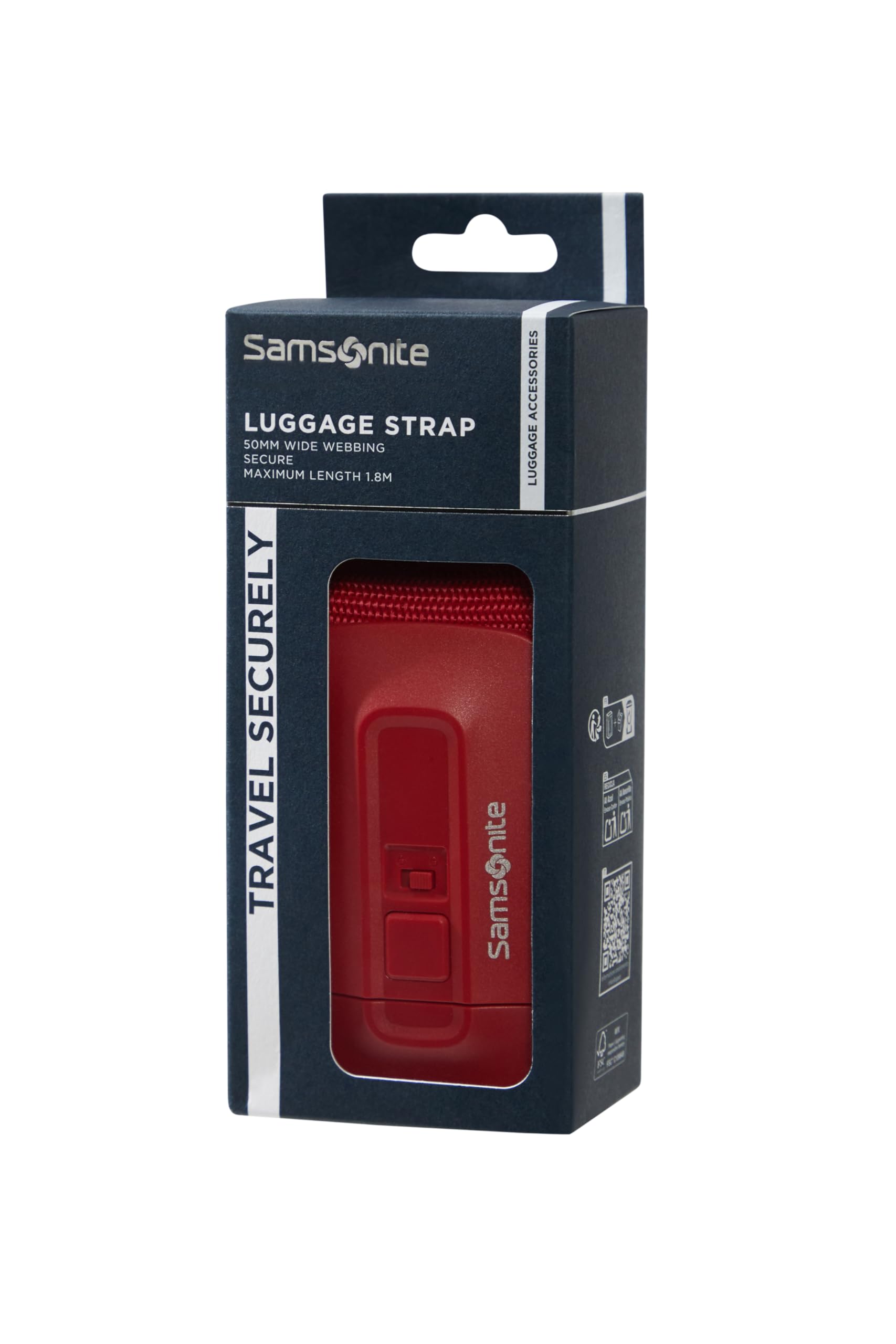 samsonite-ta-revolution-sangle-bagages-50-mm-r-glable-jusqu-1-8-m-boucle-clip-ro image 7