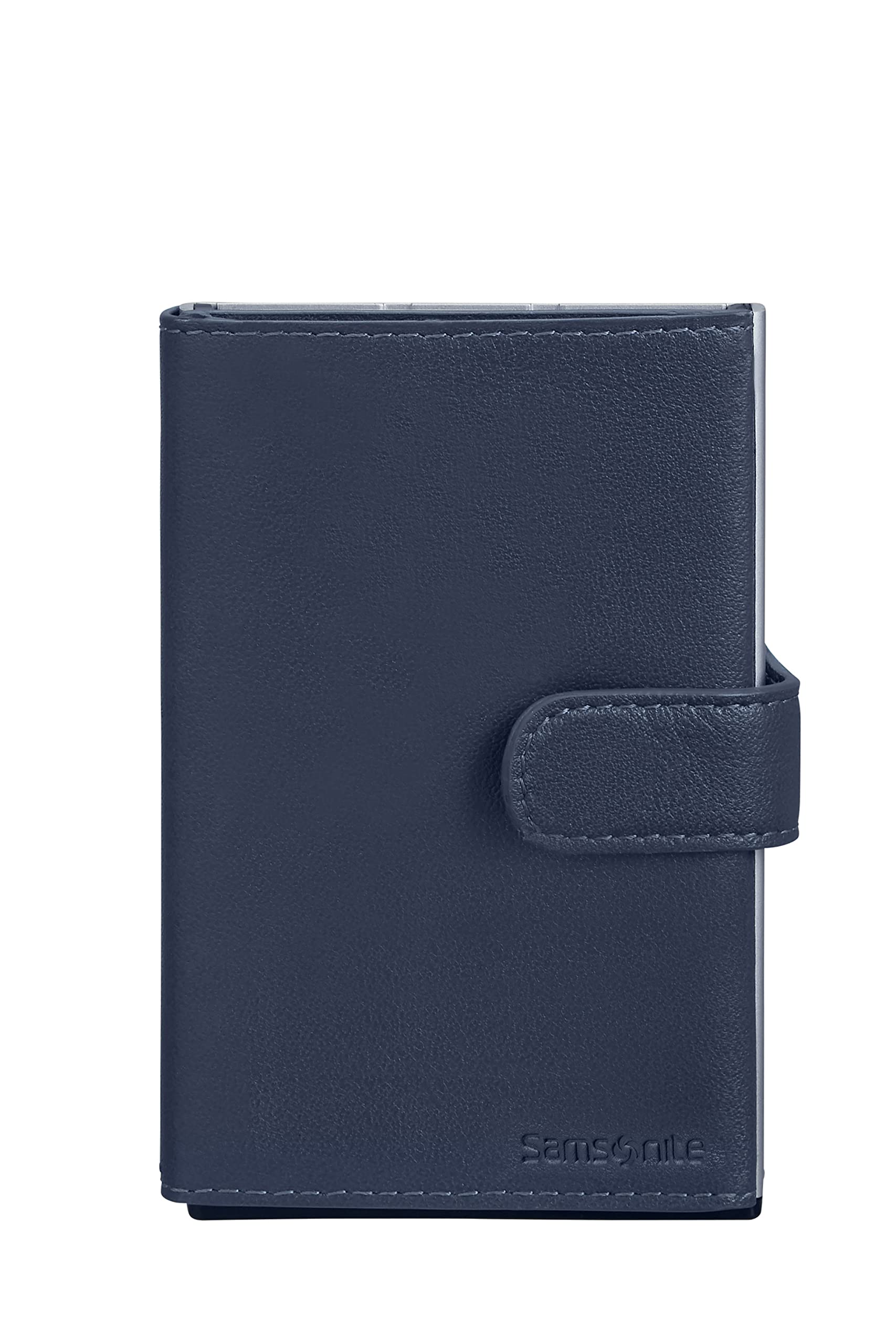 samsonite-alu-fit-slg-portefeuille-fin-aluminium-et-cuir-protection-rfid-nfc-ble image 2