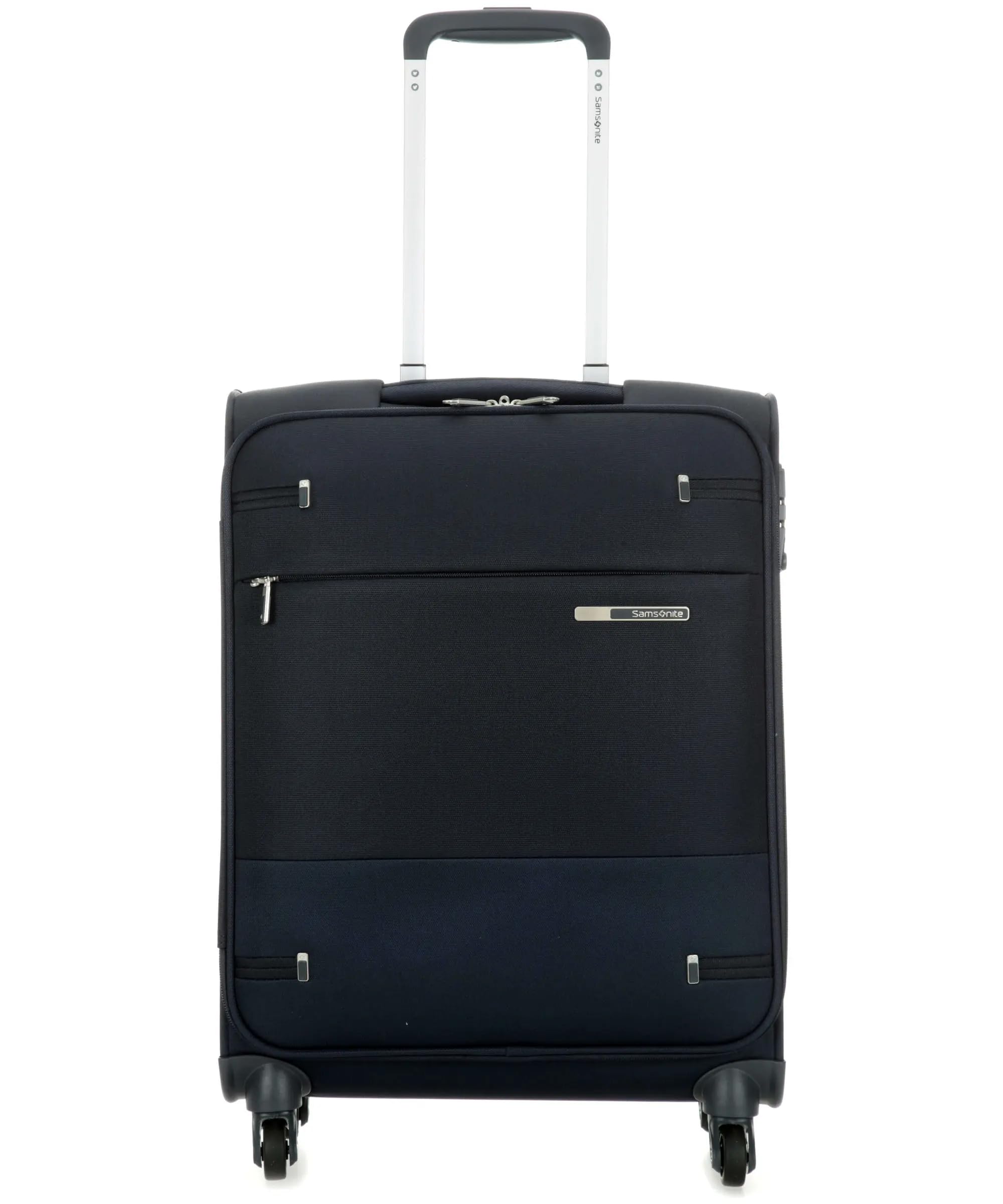 samsonite-base-boost-valise-cabine-souple-55-cm-spinner-39-l-navy-blue-compatibl image 1