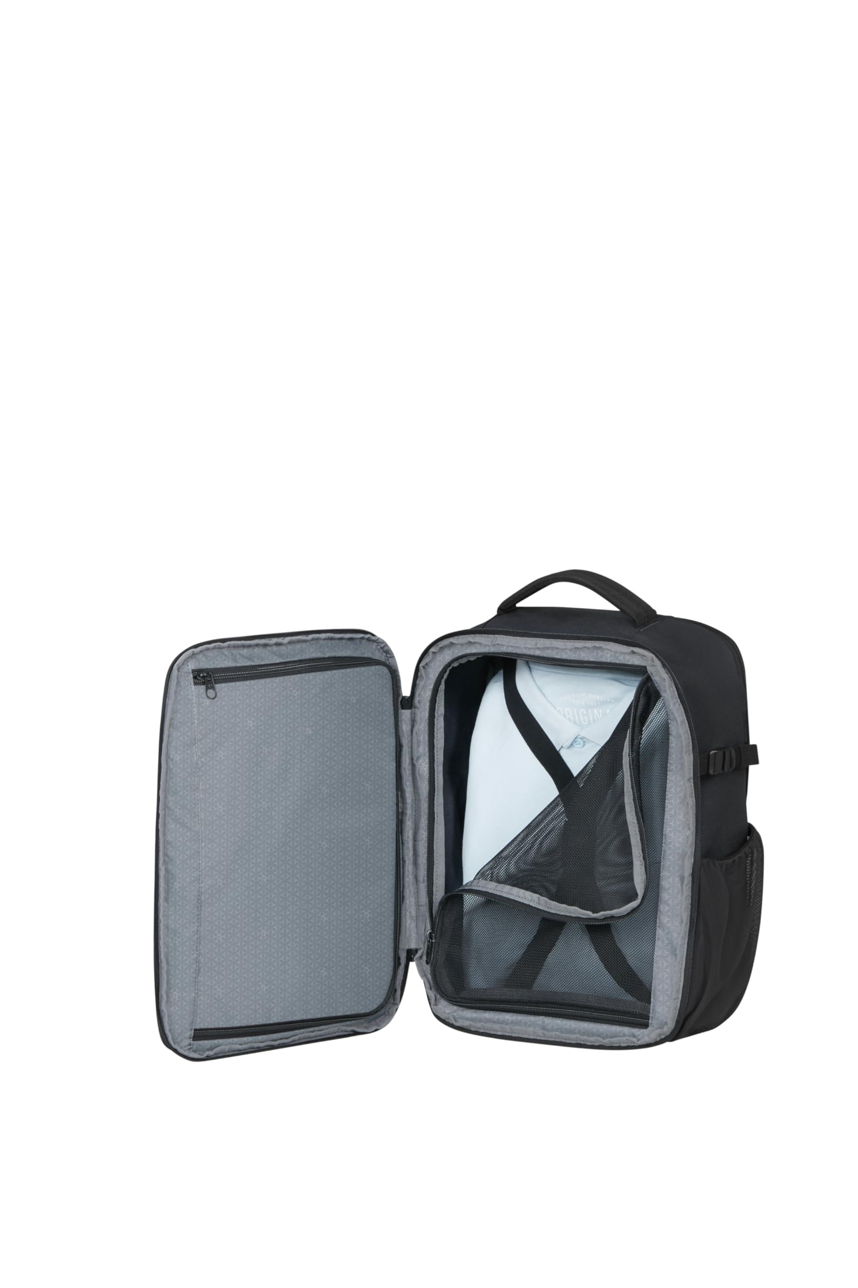 samsonite-roader-sac-dos-cabine-40x30x20-cm-26-l-deep-black-compatible-ryanair-w image 6