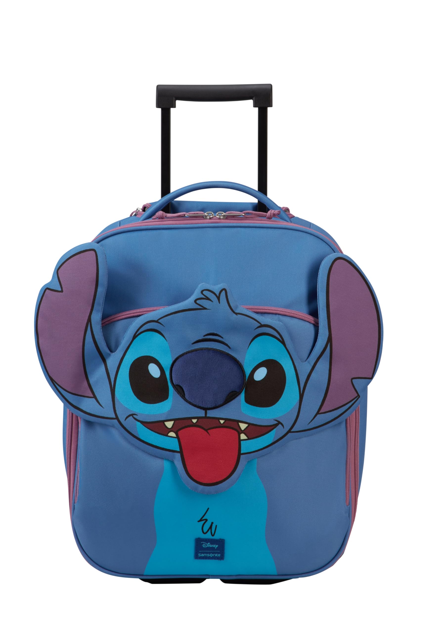 samsonite-sammies-disney-stitch-trolley-cabine-enfant-2-roues-45x36x19-cm-valise image 2