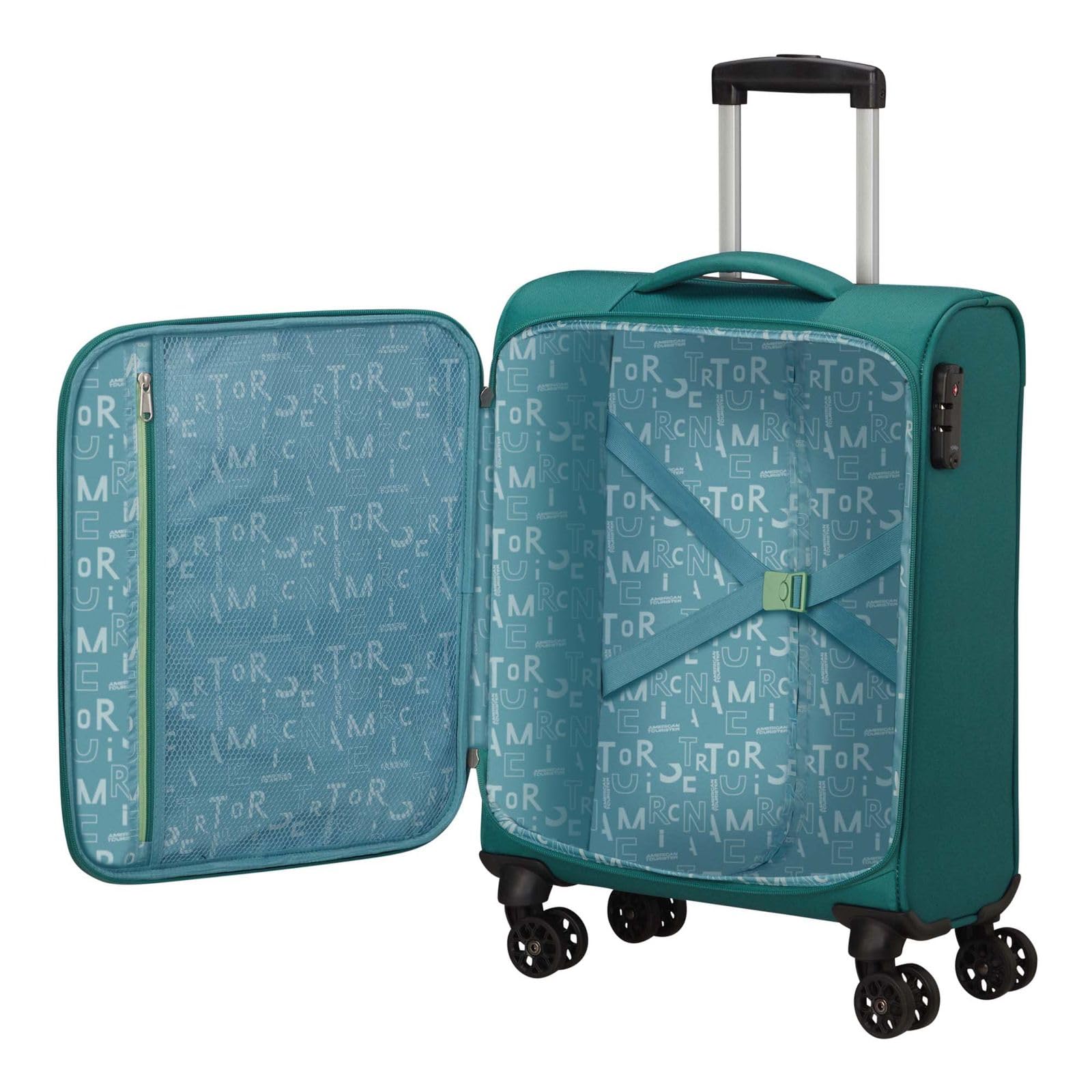 american-tourister-sea-seeker-valise-cabine-spinner-s-55-cm-36-l-doubles-roulett image 8