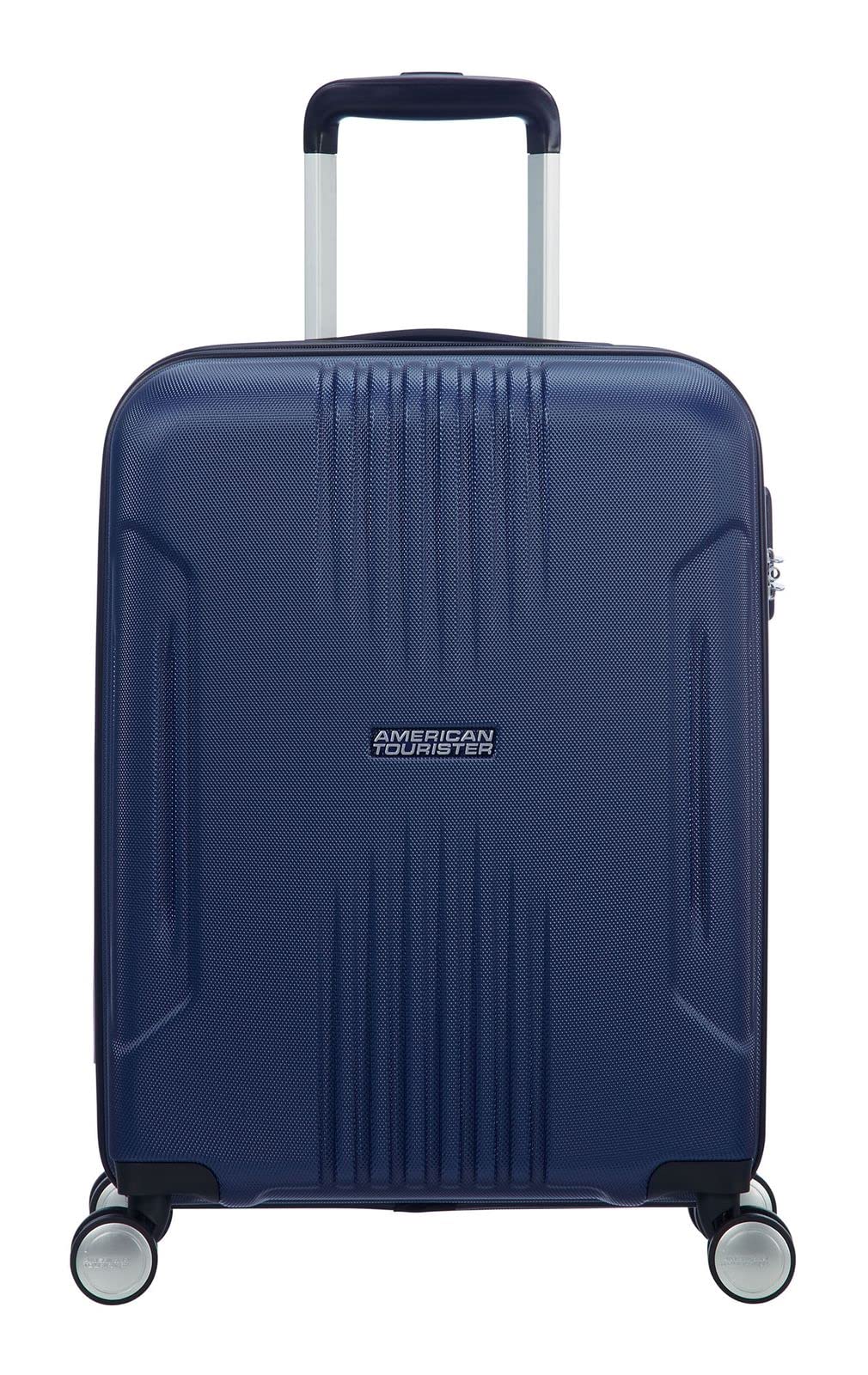 american-tourister-tracklite-valise-cabine-souple-55-cm-2-roulettes-34-l-gris-ar image 6