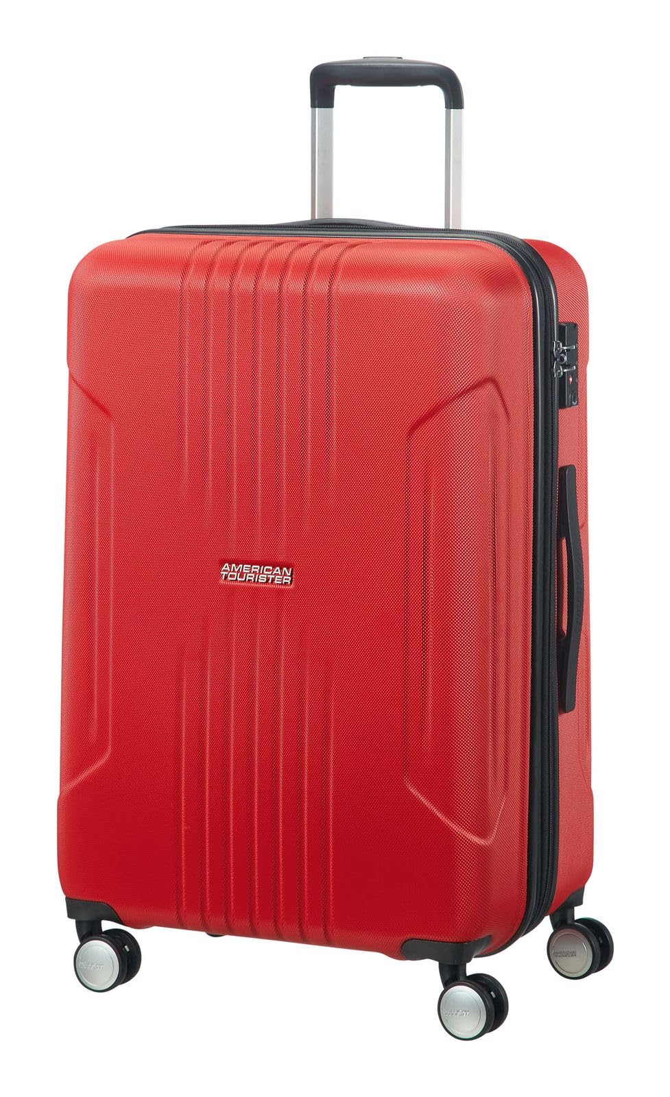 american-tourister-tracklite-valise-cabine-souple-55-cm-2-roulettes-34-l-gris-ar image 5