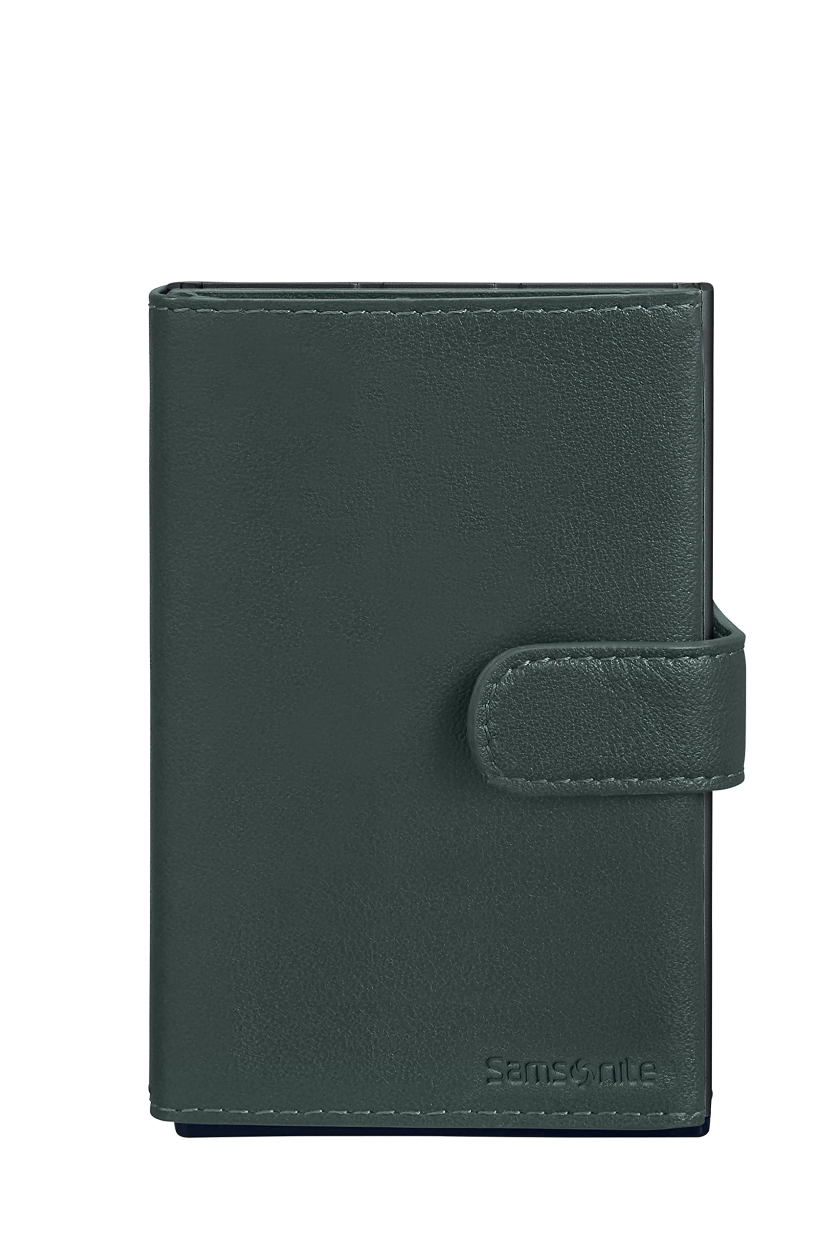 samsonite-alu-fit-slg-portefeuille-coulissant-anti-rfid-10-2-cm-8-cartes-vert-iv image 2