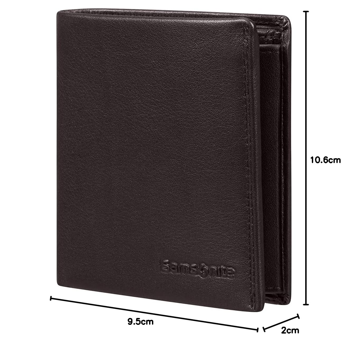 samsonite-attack-2-slg-portefeuille-porte-cartes-cuir-10-6-cm-protection-rfid-ma image 4