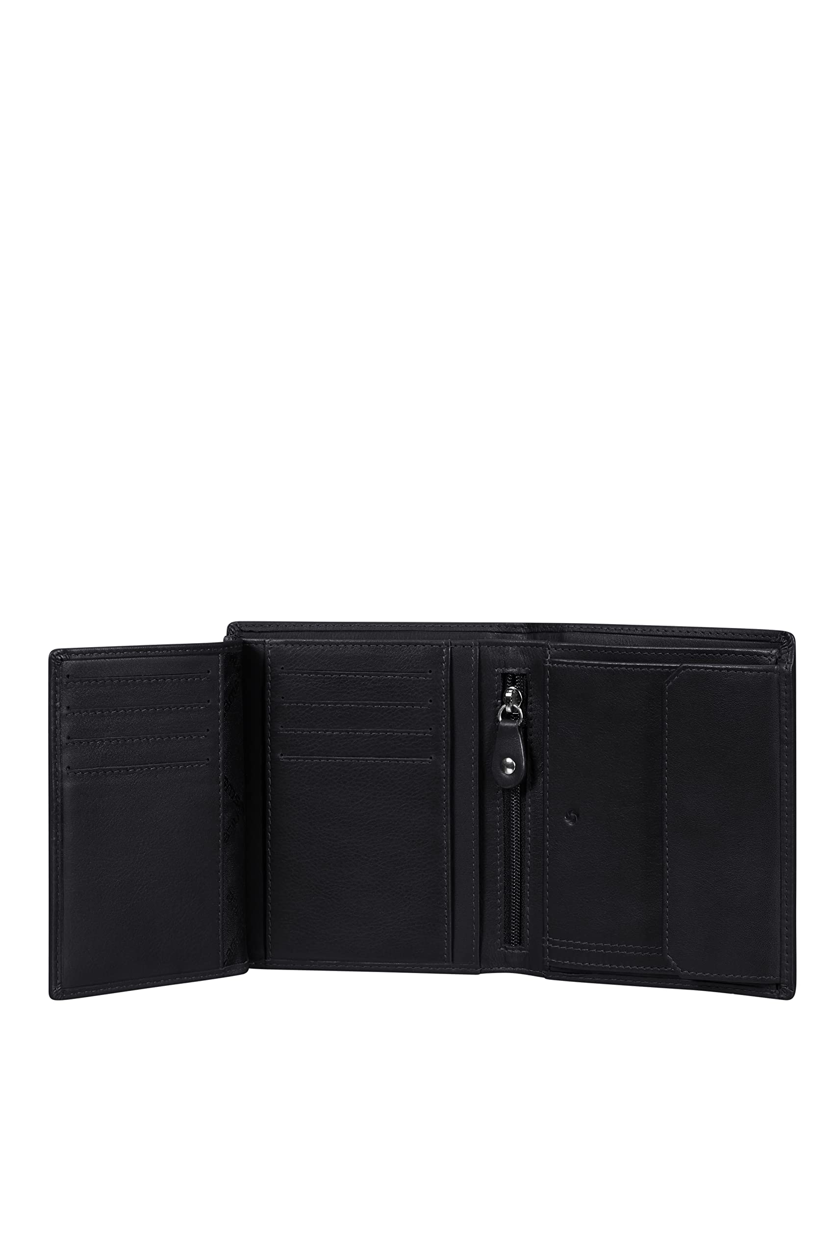 samsonite-attack-2-slg-portefeuille-en-cuir-de-vachette-pleine-12-8-cm-noir-prot image 3