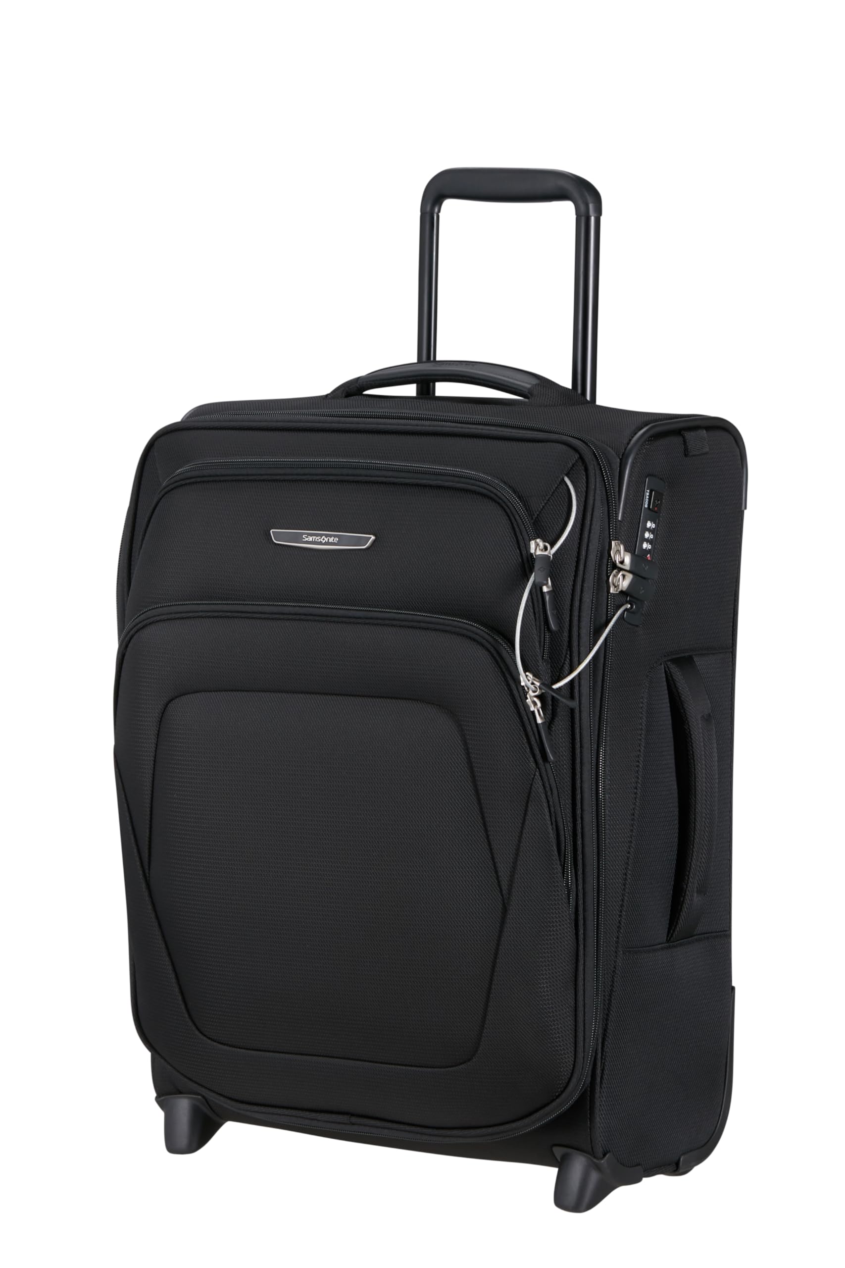samsonite-spark-sng-eco-upright-55-extensible-valise-cabine-souple-2-roues-55x40 image 1