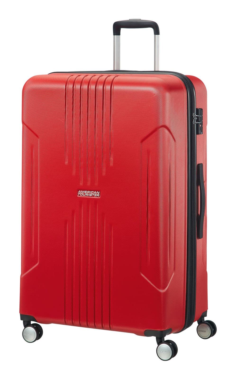 american-tourister-tracklite-valise-cabine-souple-55-cm-2-roulettes-34-l-gris-ar image 7