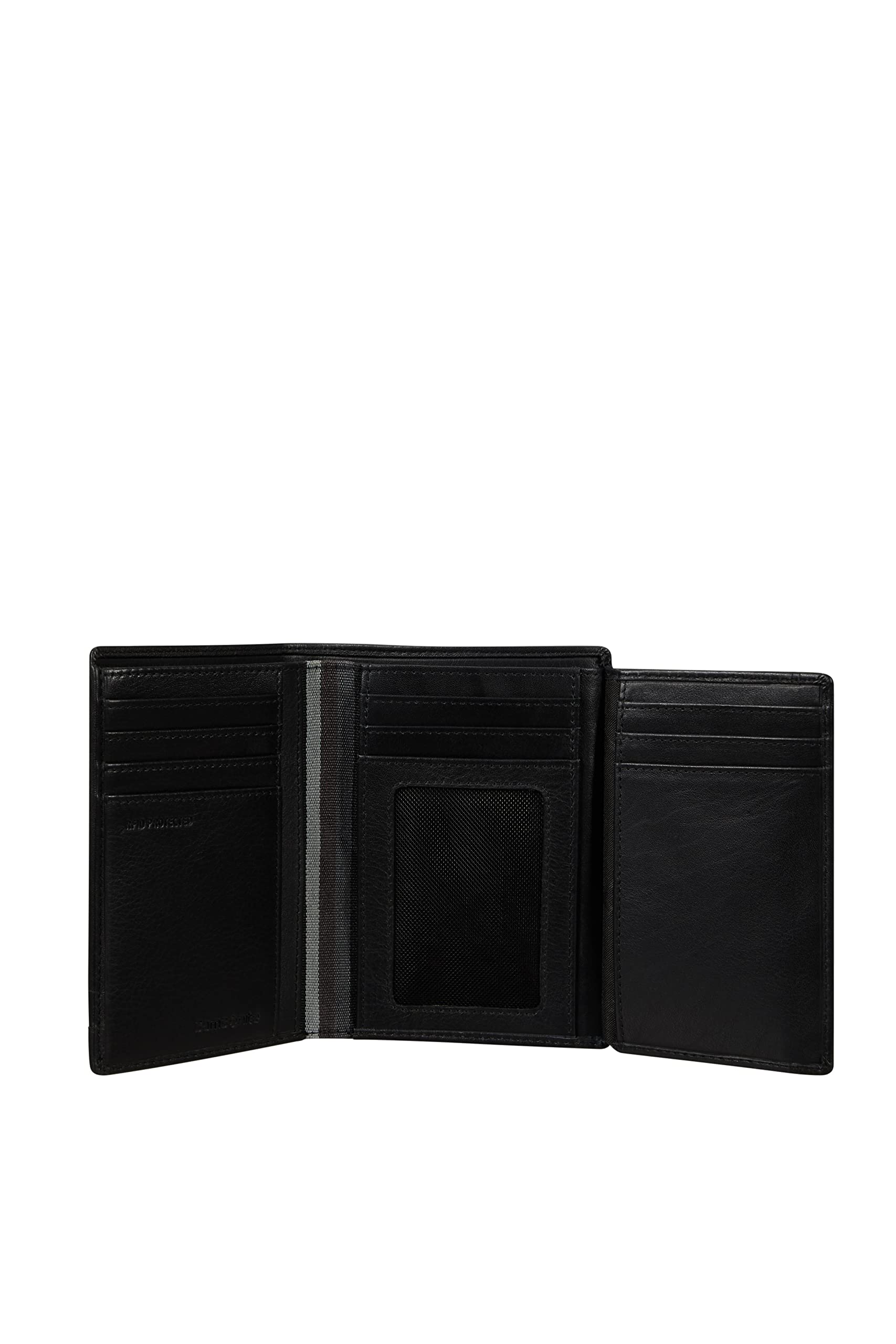 samsonite-flagged-slg-portefeuille-homme-noir-12-6-cm-porte-cartes-fin-avec-prot image 3