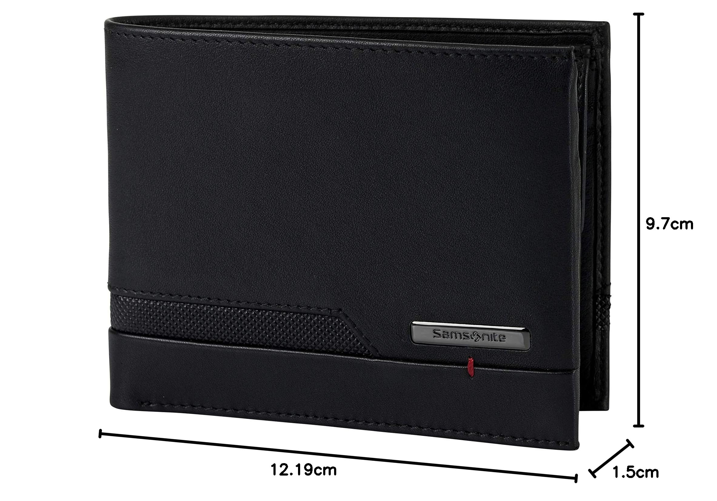 samsonite-pro-dlx-5-slg-portefeuille-12-2-cm-cuir-protection-rfid-4-portes-carte image 4