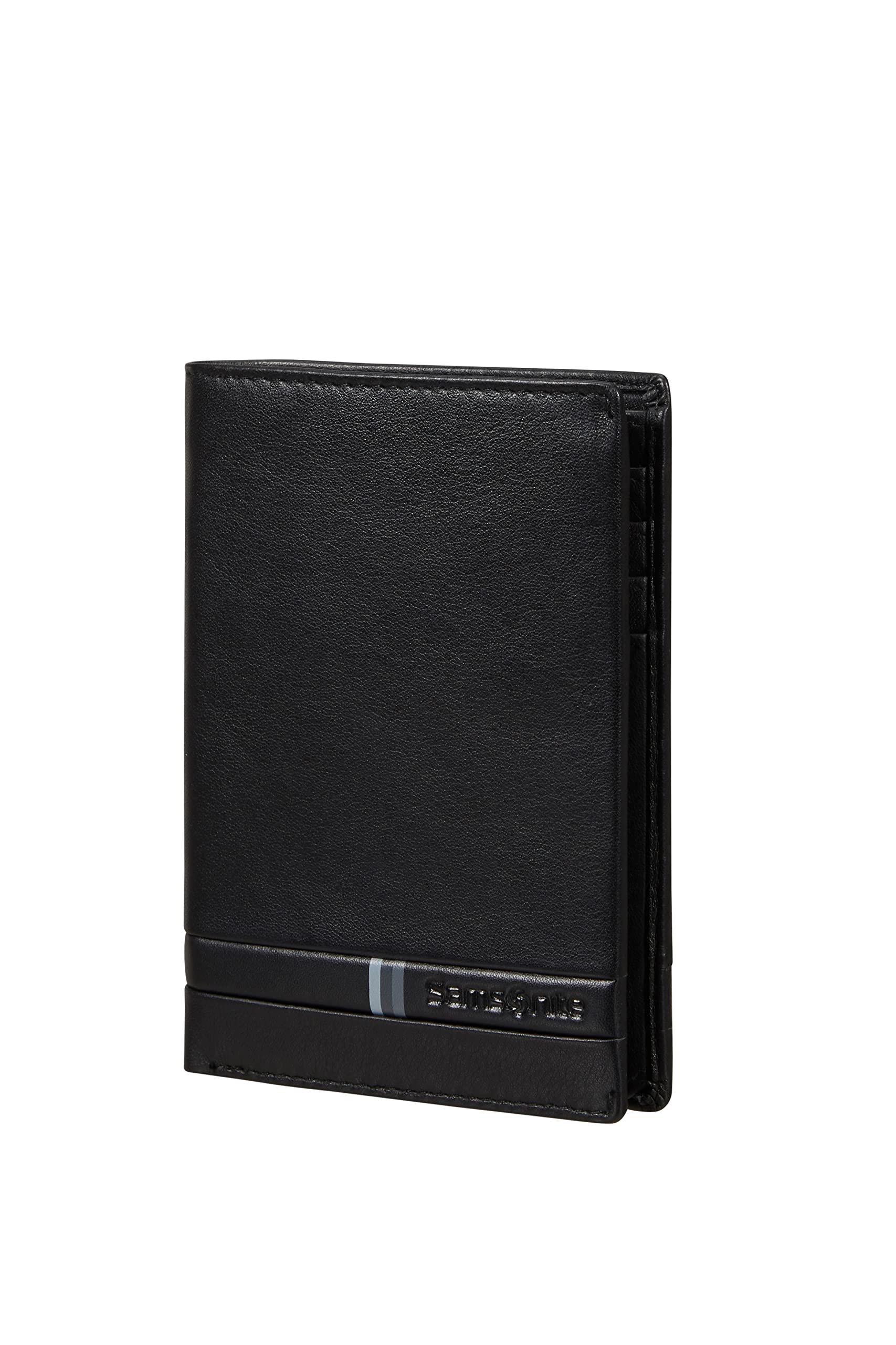 samsonite-flagged-slg-portefeuille-homme-noir-12-6-cm-porte-cartes-fin-avec-prot image 1