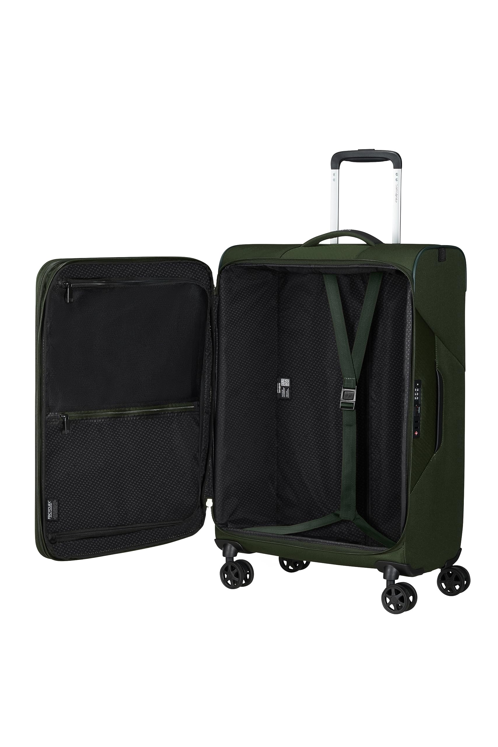samsonite-litebeam-spinner-m-extensible-66-cm-valise-souple-l-g-re-67-73-l-4-rou image 5
