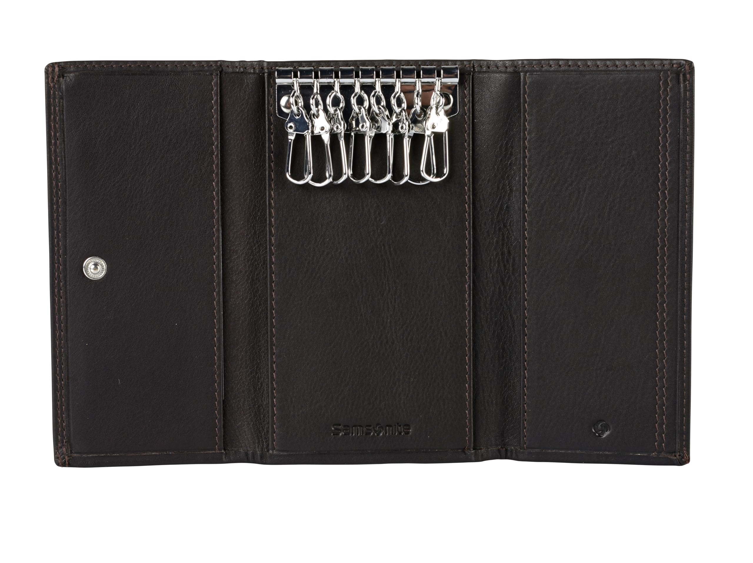 samsonite-attack-2-slg-tui-cl-s-en-cuir-de-vachette-pleine-fleur-13-cm-8-porte-c image 3