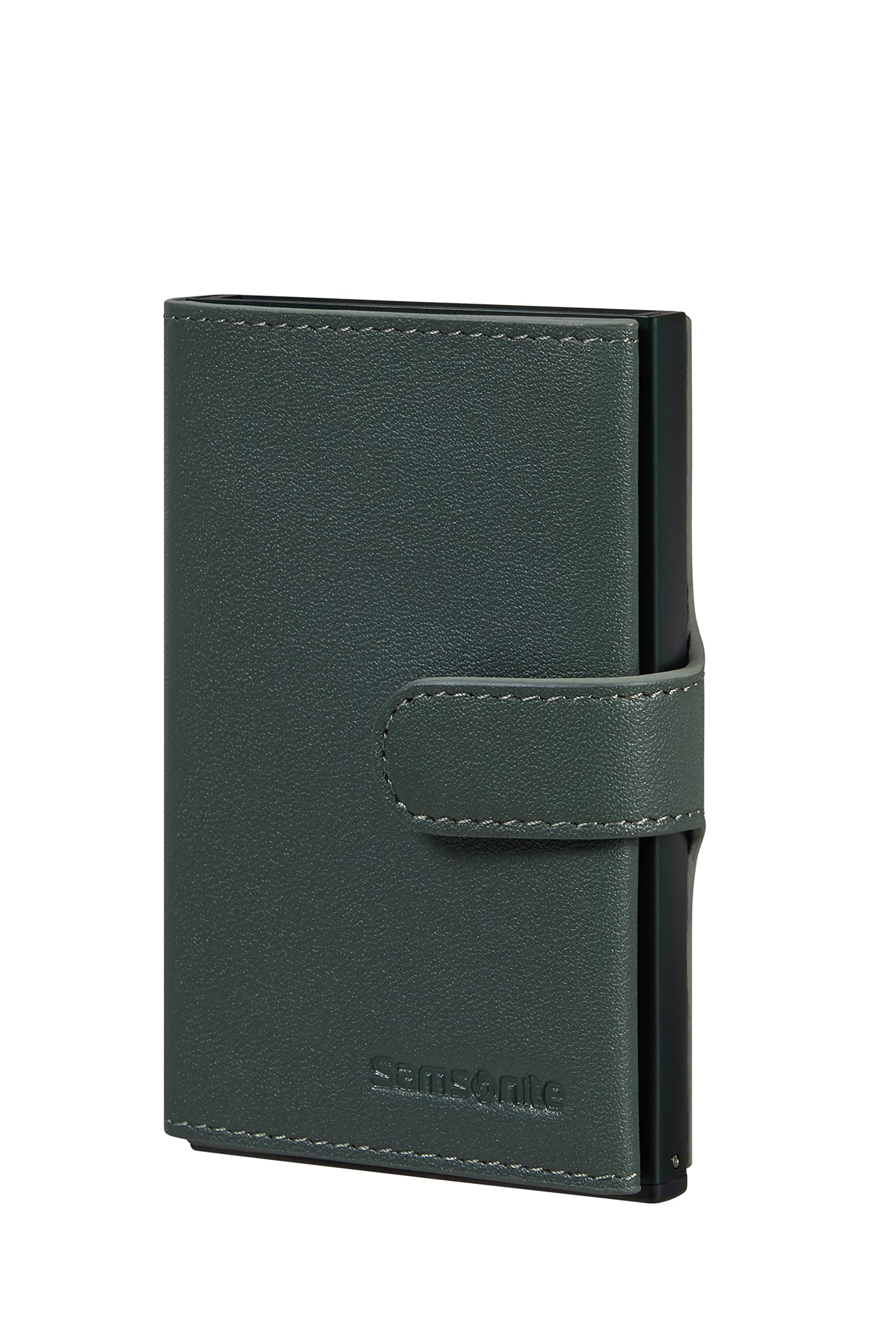 samsonite-alu-fit-slg-portefeuille-coulissant-anti-rfid-10-2-cm-8-cartes-vert-iv image 1